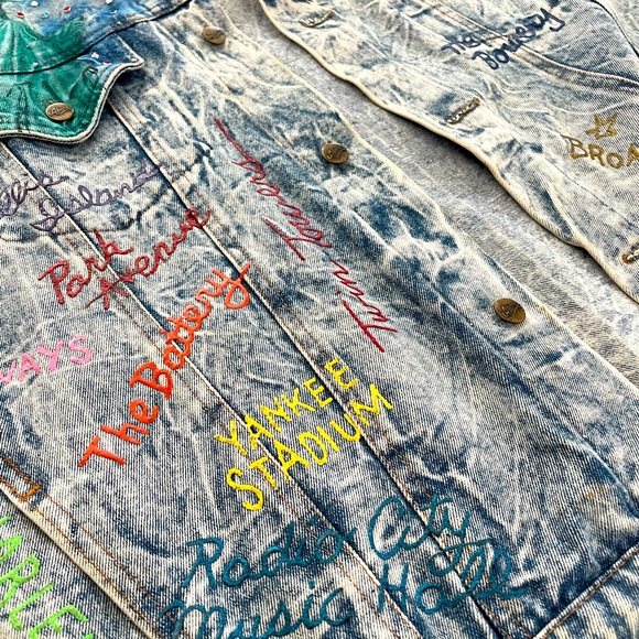 Vintage Tony Alamo New York XL Denim Jacket - Picture 12 of 12